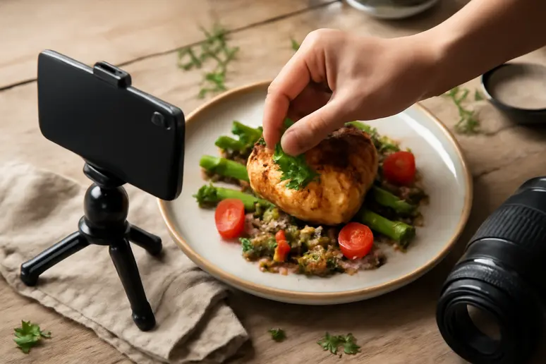 ถ่ายภาพอาหารให้ปัง: เทคนิค, อุปกรณ์, และเทรนด์ล่าสุด